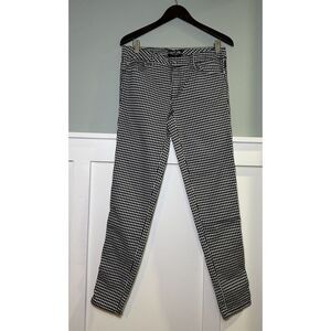 TRIPP NYC Black‎ Plaid Houndstooth Pants Daang Goodman SA 9 Skinny Punk Emo Goth